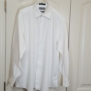 Claiborne Modern Fit White Dress Shirt